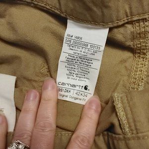 Carhartt Mens Original Dungaree Fit 42×34